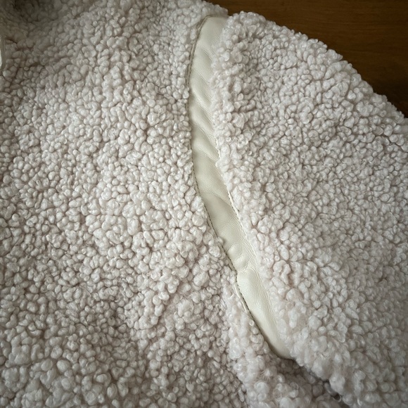 LAST CHANCE - Banana Republic Faux Shearling Moto Jacket - Picture 8 of 10